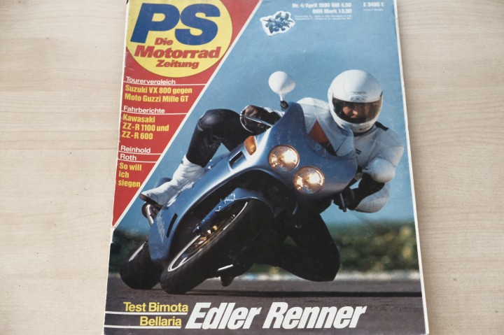 Deckblatt PS Sport Motorrad (04/1990)